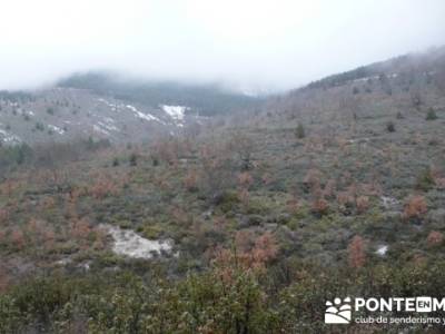 Circo de la Puebla. Sierra del Rincón;pantalones trekking;ropa senderismo